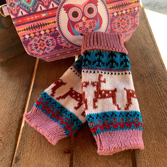 ✨REINDEER HAND ARM WARMER THUMBHOLE GLOVES✨ - Picture 3 of 7
